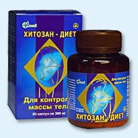 Хитозан-диет капсулы 300 мг, 90 шт - Грушевская